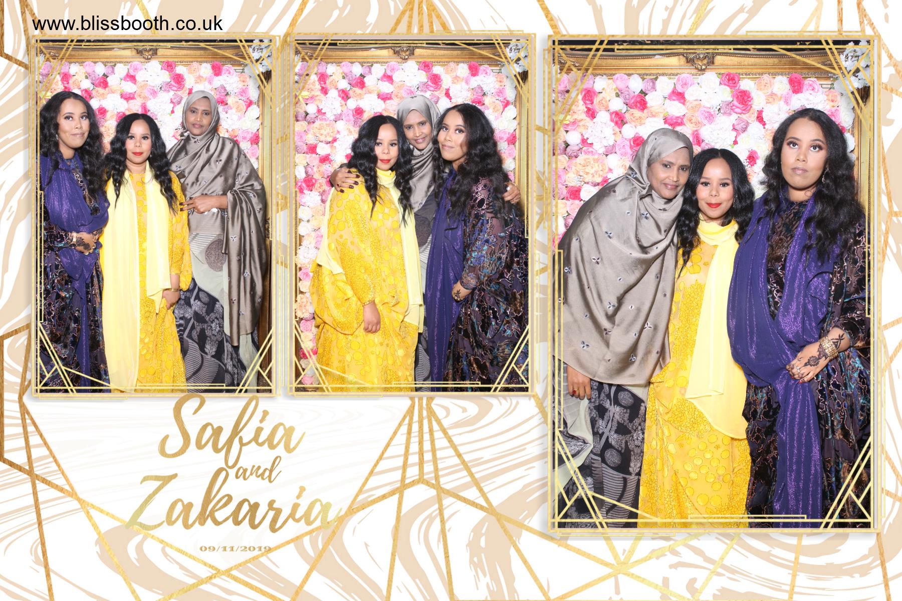 Safia & Zakaria | View more photos from the event at gallery.blissbooth.co.uk/u/BlissBooth/Safia-Zakaria
